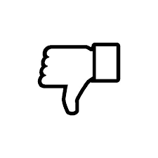 Dislike Thumb Free Vector Icons Designed By Freepik Thumbs Down Down Symbol Thumbs Up Icon