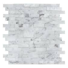 Backsplash tiles elevates your kitchen design to the next level. Classic Brick Grey White Stone Mosaic Tile Backsplash Kitchen Wall Mto0323 For Sale Online Ebay
