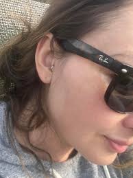 Piercing jewelry that won't close up when removed for sports