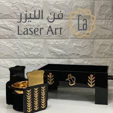 صينية و مبخرة تراثية laser art decor home decor