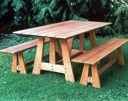 Woodwork Cedar Picnic Table And Bench Plans Pdf Plans Picnic Table Bench Outdoor Picnic Tables Picnic Table Plans