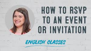 How to create a complimentary lunch invitation template? How To Respond To An Invitation In English Aba English