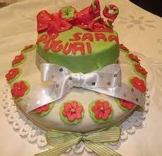 Torta Fiorellini Per I 19 Anni Di Sara Torte Decorazioni In Pasta Di Zucchero Pasticceria