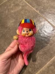 Vintage Monchichi Monkey Pink Clip On Etsysexiezpix Web Porn