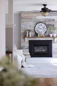 See more ideas about fireplace makeover, diy fireplace, fireplace. Fireplace Makeover With Plank And Mill Wooden Fireplace Reclaimed Wood Fireplace Diy Fireplace