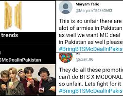 The band has great memories with mcdonald's, said said big hit music, the record label of bts, in a statement. 0 8mxdlhcm3mgm