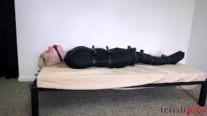 Bound in sleepsack restraint videos