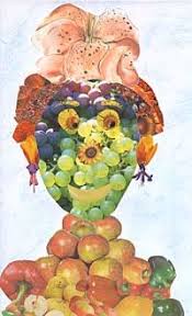 Collagen Wie Arcimboldo Klasse 6c Knutselen