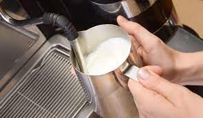 Turn on the frother and froth the milk for 30 seconds. Frothing Almond Milk At Home 3 Easy Steps Coffee And Cleveland