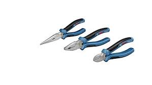 Bosch Professional 1600a016bg Set De 3 Long Bec 200mm Universelle 180mm Pince Coupante 160mm Pince Coupante Pince Universelle Bosch