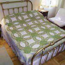 Heirloom Wedding Ring Quilt Wedding Ring Quilt Afghan Crochet Patterns Crochet Quilt