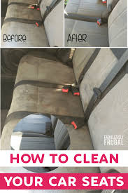 It is common for car upholstery to absorb stains and odors over time. Diy Detail Your Cars Upholstery Cleaning Car Upholstery Clean Car Seats Car Seat Cleaner
