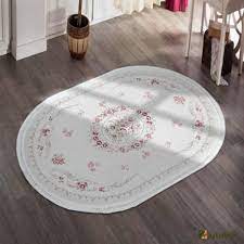 bahariye oval hali 195x290 ruby ha9661 pembe hali vitrini halilar tasarim modern