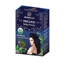 Henna hair dye with indigo home remedies for jet black hair step by step wash day from start to finish on type 4c 4b 4a natural hair. Ancientveda Indigo Powder All Natural Color For Black And Dark Henna Hair Coloring 100 Usda Organic Hair Treatment Walmart Com Walmart Com