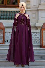 Neva Style Murdum Renk Tesettur Abiye Elbise Modelleri Moda Tesettur Giyim Elbise Elbise Modelleri Moda Stilleri