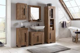 Badmobel Auckland Aus Akazie Von Woodkings De Bad Set Badezimmer Umbau Badmobel Set