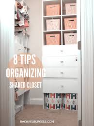A few easy tricks can take your closet from. 8 Tips For Organizing A Shared Closet For Kids Rachael B Mom Blogger