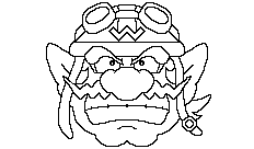 Super mario online coloring pages. Wario Paint Super Mario Wiki The Mario Encyclopedia