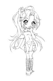 12 Incroyable Coloriage Manga Fille Ado Collection Coloriage Manga Coloriage Fille Coloriage