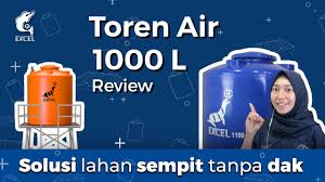 1.000 liter inlet & outlet : Review Ukuran Toren Air 1000 Liter Trik Tandon Air Di Lahan Sempit Bikin Air Keran Lebih Deras Youtube
