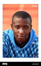 Newham athletics academy .... athletes for the ffuture. Rashid Kakoza 17  years from Manor Parkphotograph by David Sandison The Independent Stock  Photo