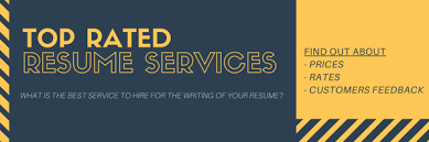 Top Rated Resume Writing Services Prices And Reviews 2019