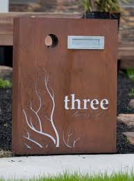 Designed and made in australia. Letterbox Medium Po Box Designs