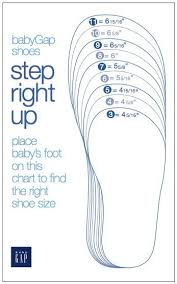 Baby Gap Shoes Size Chart Incaltari Scarpe Per Bambino
