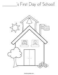 However, if you want smaller. S First Day Of School Coloring Page Kindergarten Coloring Pages School Coloring Pages Kindergarten First Day