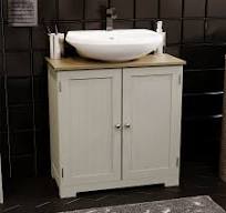 Priano Sink Cabinet Vanity Under Basin Bathroom Kitchen Grey ...