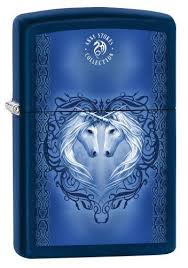 Zippo Anne Stokes Unicorn Heads Blue Color Lighter Amazon Ca Home Kitchen Zippo Lighter Zippo Lighter