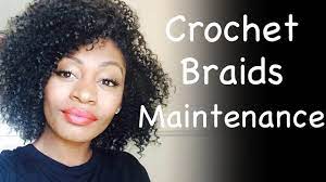 Crochet Braids Maintenance How To Take Care Of Curly Crochet Braids Water Wave Hair Crochet Braid Styles Crochet Braids Hairstyles Crochet Hair Styles