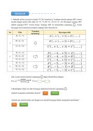 Jadwal pelaksanaan peningkatan mutu kelas 8 dan 9. Translasi Kelas 9 Worksheet