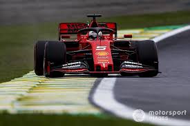 Max verstappen won the brazilian grand prix as ferrari's sebastian vettel and charles leclerc crashed out following a dramatic late finish. Brazilian Gp Vettel Pips Leclerc By 0 021s In Second Practice