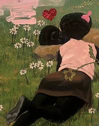 Untitled (Vignette), 2012, detail © Kerry James Marshall  #kerryjamesmarshall #art #artist #americanartist #figurativeart