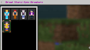 Have you played brawl stars? Brawl Stars Epic Brawlers Minecraft Skin Packs
