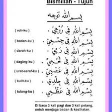 Ini adaalah rahasia terbesar dalam islam yang pada saat ini para umatnya belum mampu memanfaatkannya. Bismillah Tujuh