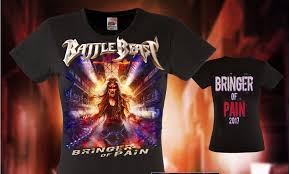 Battle Beast Bringer Of Pain Lady Fit Shirt