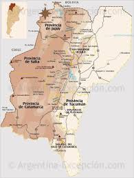 Noroeste Argentina Argentina Mapa De Argentina Jujuy