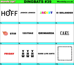 Each letter may only be used once. Printable Dingbats 39 Rebus Puzzles In 2021 Rebus Puzzles Online Puzzles Dingbats