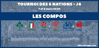 Toutes les compétitions autumn nations cup challenge europeen coupe d'europe feminines premiership pro d2 pro14 rugby xiii six nations super rugby test match the. 6 Nations 2020 J4 Les Compos Pour Angleterre Vs Galles Et Ecosse Vs France Allrugby