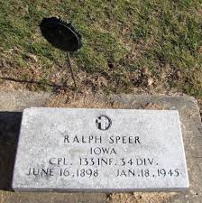 James Ralph “Ralph” Speer (1898-1945)