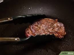 Broil steak for 2 minutes on each side for rare (125f). How To Cook Steak In The Oven 13 Steps With Pictures Wikihow