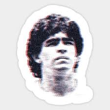 Rip Diego Armando Maradona Stickers for Sale