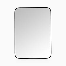 Shop wayfair for all the best black rectangle wall mirrors. Katja Rectangle Black Framed Mirror Modern Wall Mirrors