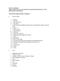 40 soal essay sejarah indonesia kelas 10 lengkap beserta jawabannya 12 mar 2019 post a comment 40 contoh soal dan jawaban sejarah indonesia kelas 10. Kunci Jawaban Mengelola Sistem Kearsipan