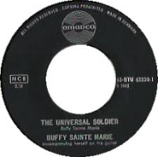 Buffy Sainte-Marie - The Universal Soldier / He Lived Alone In Town -  Amadeo - Denmark - 45-STU 42230 - 7" Single - 45cat