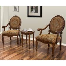 Best Master Furniture Miranda 3 Piece Traditional Living Room Accent Chair And Table Set Living Room Accents Accent Chairs Best Master Furniture