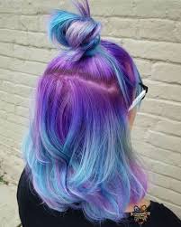 Hair trends can come from anywhere and the most recent dye obsession is no exception. 44 Incredible Blue And Purple Hair Ideas That Will Blow Your Mind
