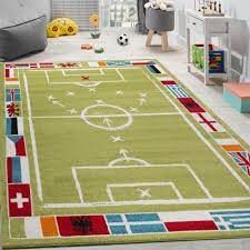 Fußball teppich 70 cm in 4 farben kinderteppich ball football | möbel & wohnen, teppiche & teppichböden, teppiche | ebay! Kinder Teppich Kinderzimmer Fussball Design Teppichcenter24